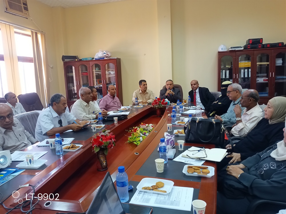 هندسة عدن ترسم خارطة الطريق نحو الاعتماد الأكاديمي بورشة علمية حول "توصيف المقررات الدراسية"